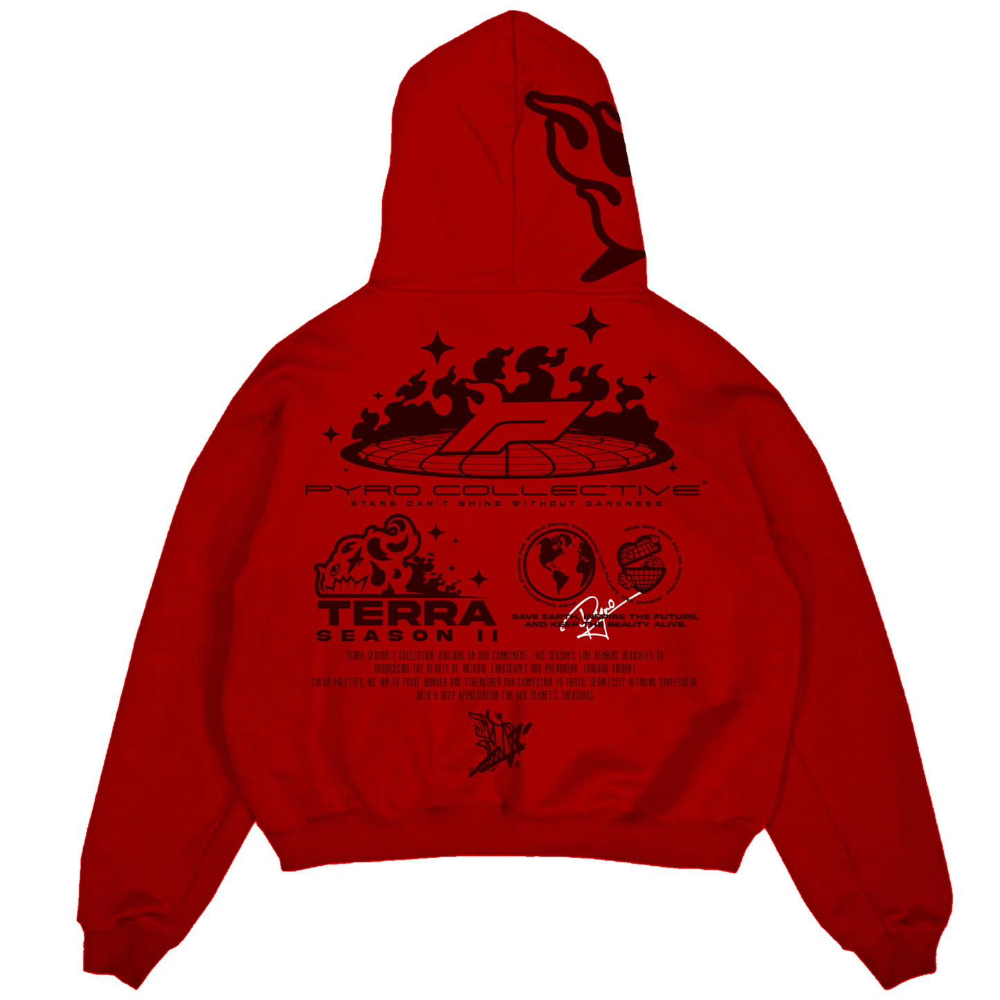 Pyro Collective® Terra 2 : Lava Hoodie