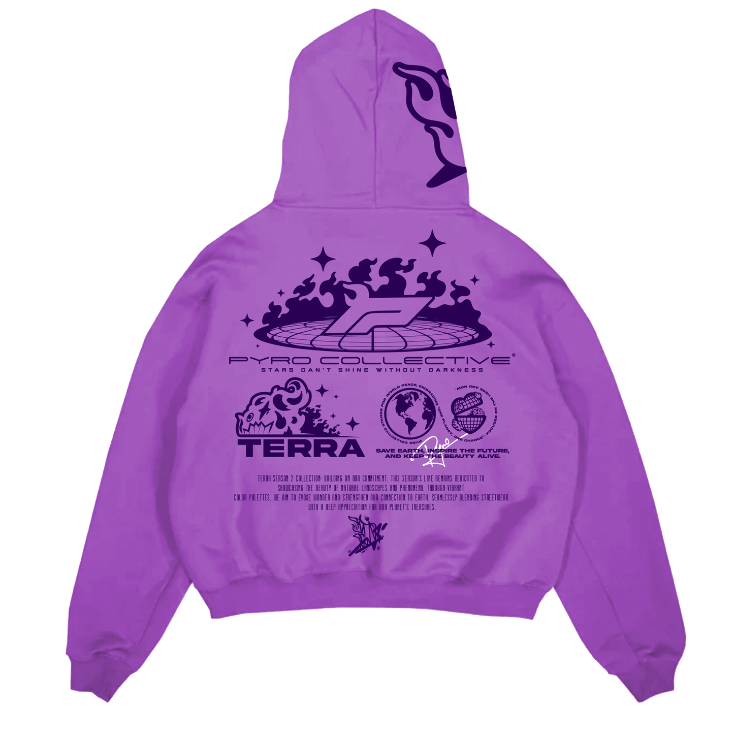 Pyro Collective® Terra 2 : Salvia Hoodie